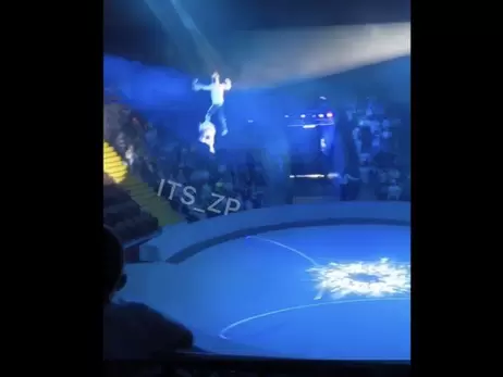 Падение гимнастов в запорожском цирке – полиция расследует возможные нарушения